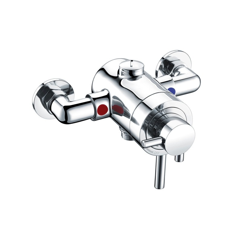 Modern Exposed Thermostatic Shower Valve