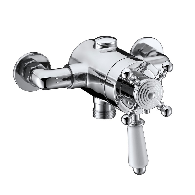 Toledo Traditional Thermostatic Concentric Shower Valve
