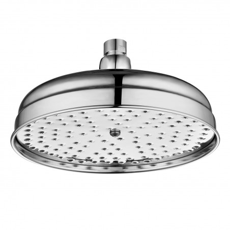 Toledo Traditional 200mm Round Shower Head - Chrome