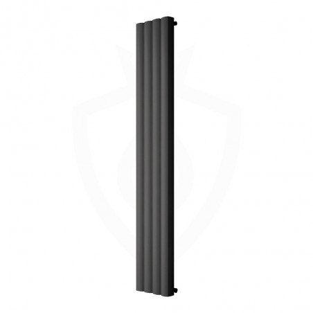 Carisa Vesta Metallic Grey Aluminium Radiator - 295 x 1800mm