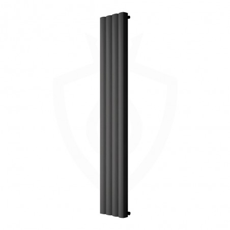 Carisa Vesta Metallic Grey Aluminium Radiator - 295 x 1800mm