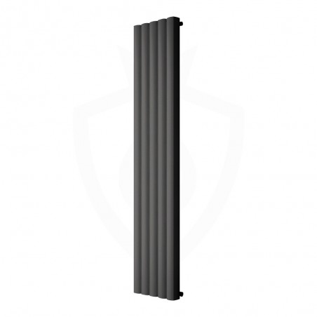 Carisa Vesta Metallic Grey Aluminium Radiator - 370 x 1800mm