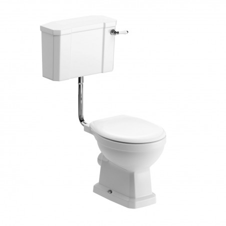 Bari Low Level WC & Standard Soft Close Seat