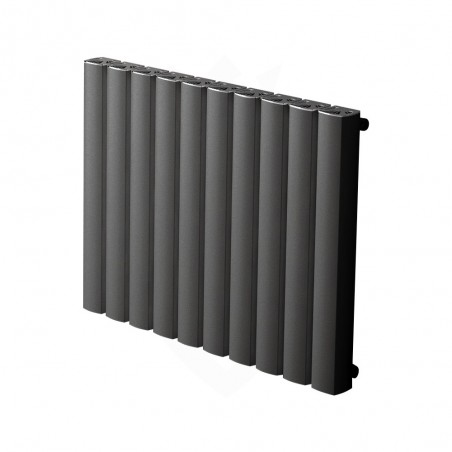 Carisa Vesta Metallic Grey Aluminium Radiator - 745 x 600mm