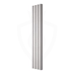 Carisa Otto White Aluminium Radiator - 315 x 1800mm