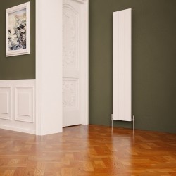 Carisa Nemo White Aluminium Radiator - 280 x 1800mm - Installed