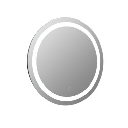 600mm Idaho Round Front-Lit LED Bathroom Mirrors