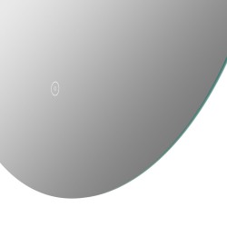 Kansas Round Back-Lit LED Bathroom Mirrors
