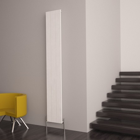 Carisa Monza White Aluminium Radiator - 280 x 1800mm