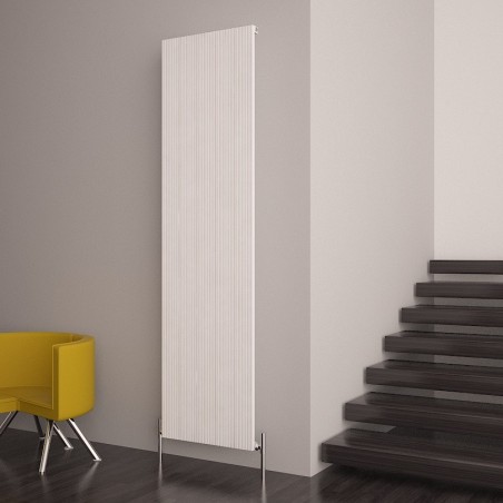 Carisa Monza White Aluminium Radiator - 470 x 1800mm