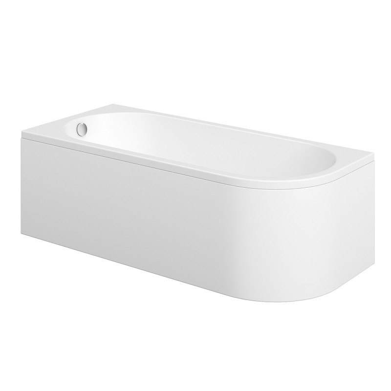 Concorde J Shape Bath With Legs - Right Handed 1700mm(l) x 725mm(w) x 600mm(h)