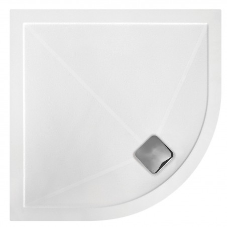 25mm Anti-Slip Ultra-Slim Offset Quadrant Shower Trays