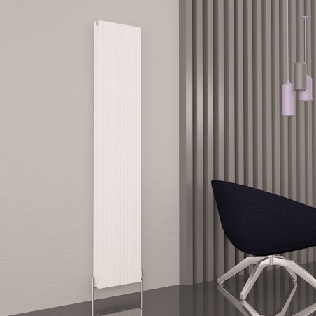 Carisa Monza Double White Aluminium Radiator - 375 x 1800mm