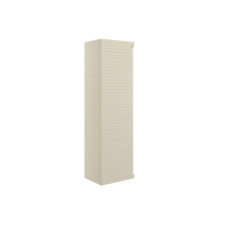 Kanto 350mm (W) x 1200mm (H) x 270mm (D) Wall Hung 1 Door Tall Unit - Matt Cotton