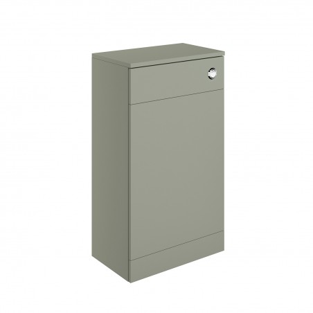 Yamagata 500mm (W) x 830mm (H) x 252mm (D) WC Unit - Matt Olive Green