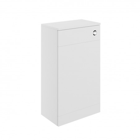 Yamagata 500mm (W) x 830mm (H) x 252mm (D) WC Unit - Matt White