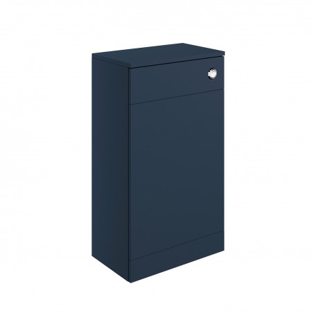 Yamagata 500mm (W) x 830mm (H) x 252mm (D) WC Unit - Matt Deep Blue