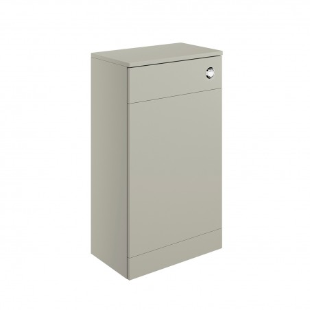 Yamagata 500mm (W) x 830mm (H) x 252mm (D) WC Unit - Matt Latte