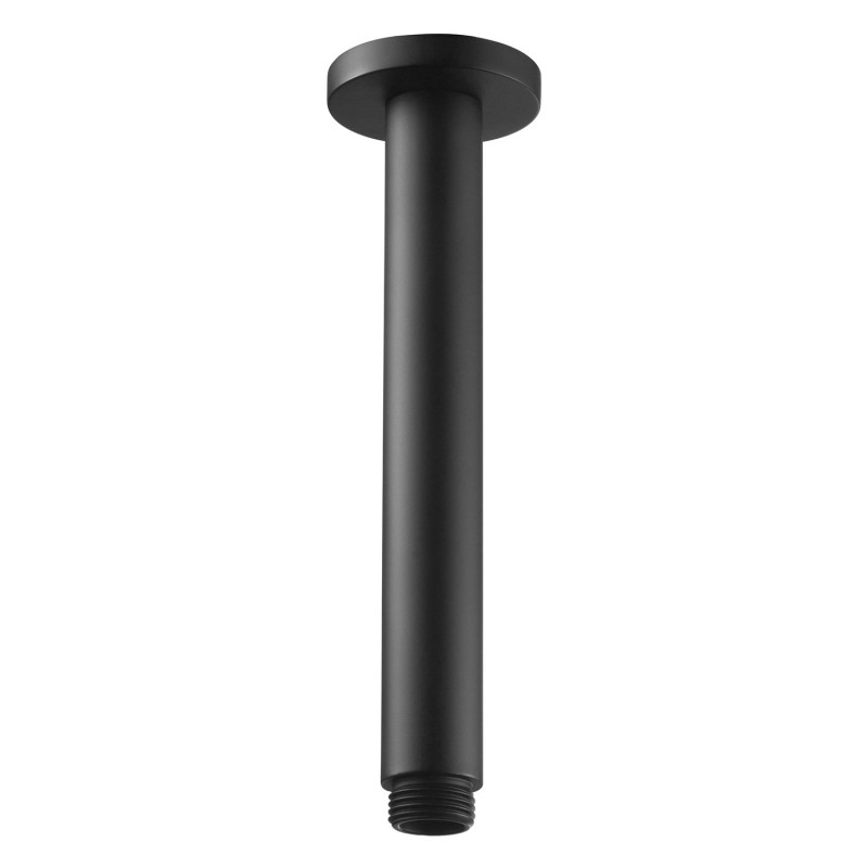 Round Ceiling Arm 317mm - Matt Black Round Ceiling Arm 317mm - Matt Black