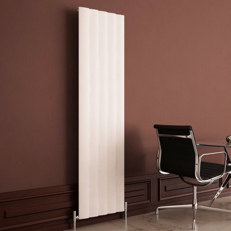 Carisa Step White Aluminium Radiator - 470 x 1800mm