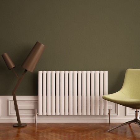 Carisa Tallis White Aluminium Radiator - 950 x 600mm