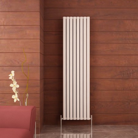 Carisa Tallis Double White Aluminium Radiator - 470 x 1800mm