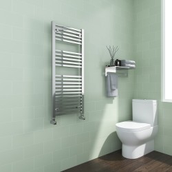 Crown Chrome Designer Towel Rail - 500 x 1200mm Insitu