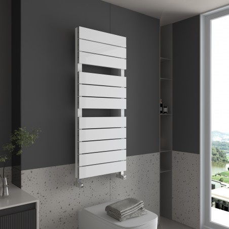 Viceroy White Designer Towel Rail - 500 x 1200mm