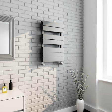 Viceroy Anthracite Double Designer Towel Rail - 500 x 800mm