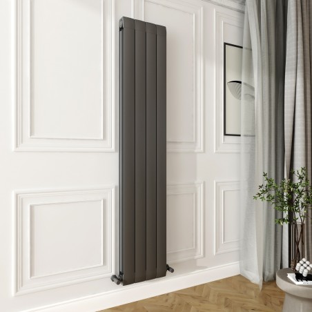 Princess Anthracite Aluminium Radiator - 335 x 1800mm