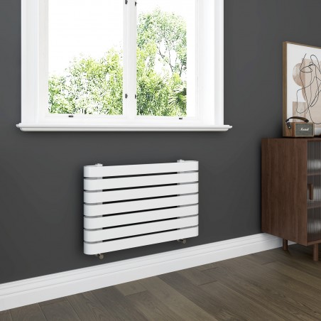 Claro White Designer Radiator - 800 x 500mm