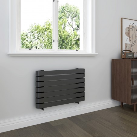 Claro Anthracite Designer Radiator - 800 x 500mm