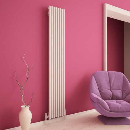 Carisa Sophia White Aluminium Radiator - 331 x 1800mm