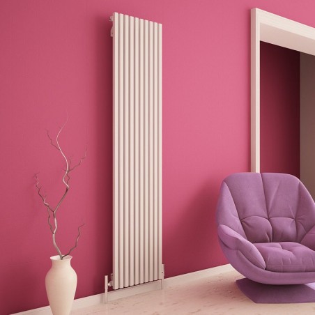 Carisa Sophia White Aluminium Radiator - 415 x 1800mm