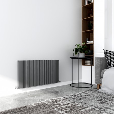 Supreme Anthracite Aluminium Radiator - 1030 x 500mm