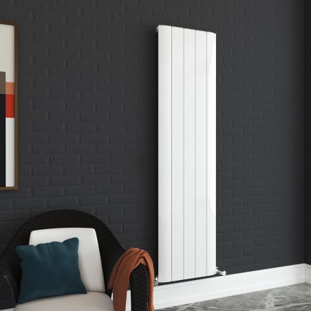 Supreme White Aluminium Radiator - 470 x 1800mm