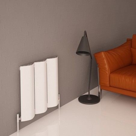 Carisa Nixie White Aluminium Radiator - 625 x 1800mm