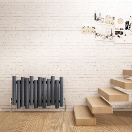 Carisa Motion Anthracite Aluminium Radiator - 950 x 600mm