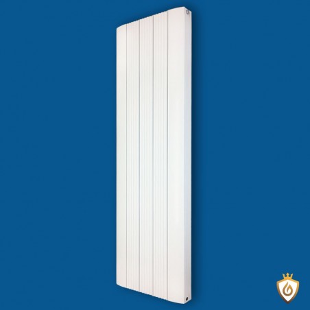 Supreme White Aluminium Radiator - 470 x 1800mm Double