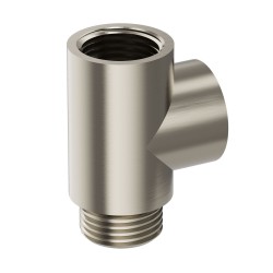 Brushed Nickel Dual Fuel T Piece