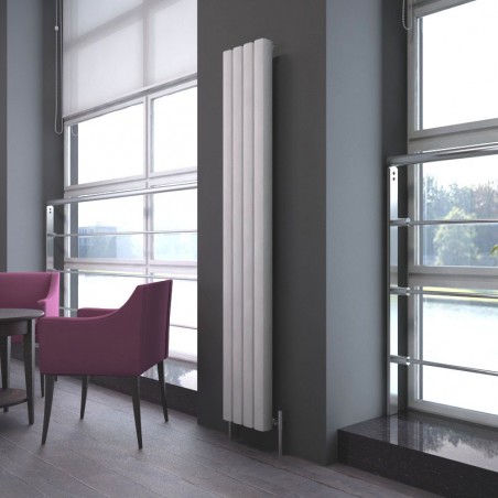 Carisa Vesta White Aluminium Radiator - 295 x 1800mm