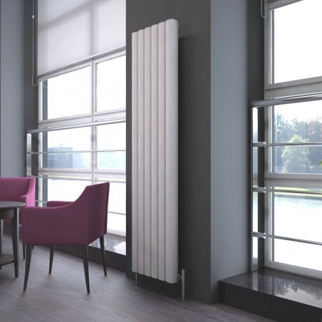 Carisa Vesta White Aluminium Radiator - 445 x 1800mm