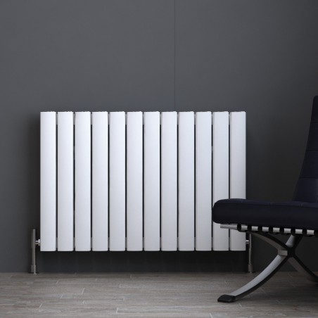 Carisa Vesta White Aluminium Radiator - 895x 600mm