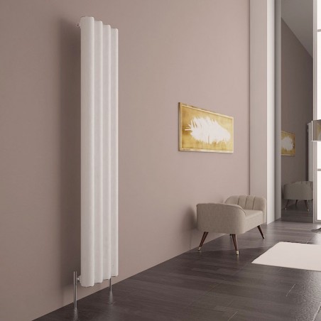 Carisa Otto White Aluminium Radiator - 315 x 1800mm