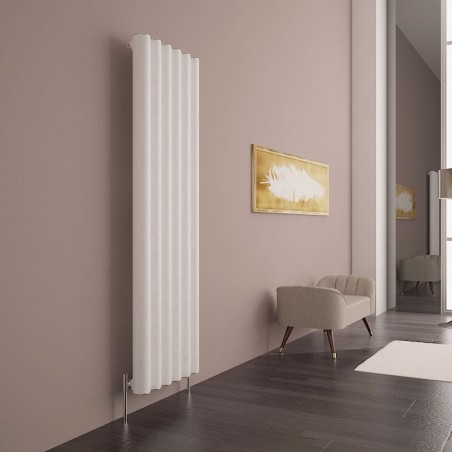 Carisa Otto White Aluminium Radiator - 475 x 1800mm