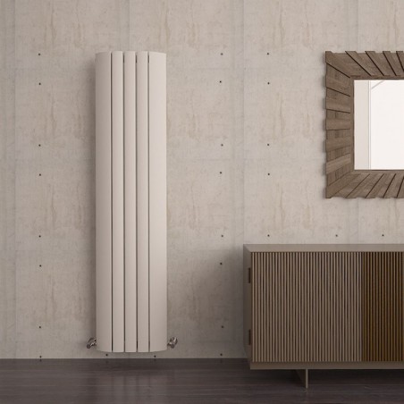 Carisa Gaia White Aluminium Radiator - 430 x 1800mm