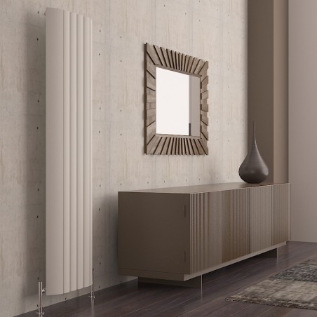 Carisa Gaia White Aluminium Radiator - 505 x 1800mm