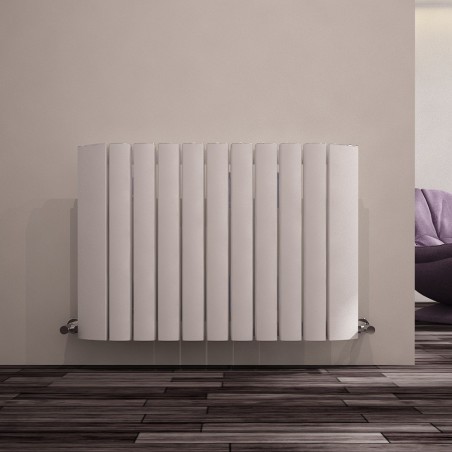 Carisa Gaia White Aluminium Radiator - 880 x 600mm