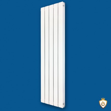 Princess White Aluminium Radiator - 405 x 1800mm