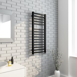 Monarch Black Designer Towel Rail - 500 x 1165mm